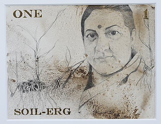 Claire Pentecost, "soil erg" (detail), 2012. Ottoneum, dOCUMENTA XIII, Kassel, Germany. Photo courtesy of the artist.