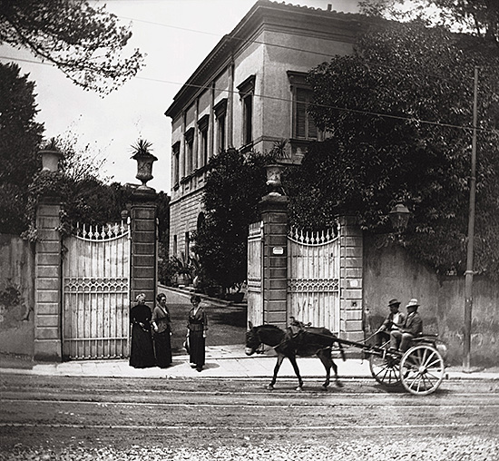 Ill. 2: Villa Romana in 1905, Villa Romana, Florence
